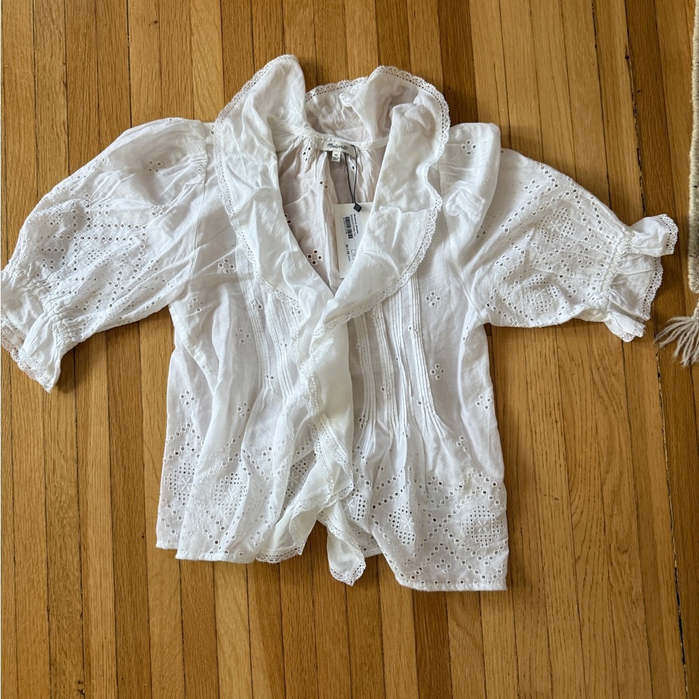 Madewell Eyelet Blouse